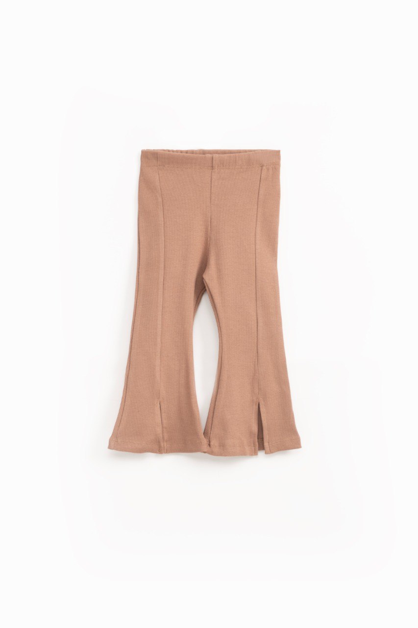 Legging - Wide Legs - Brown/Pink- 1-6Y