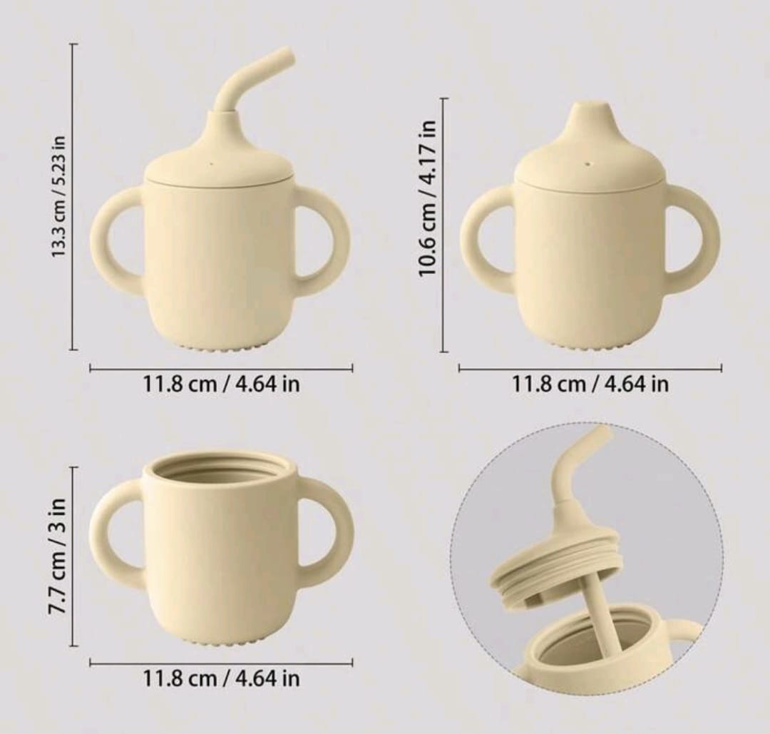 2 in 1 Sip-N- Straw Cup