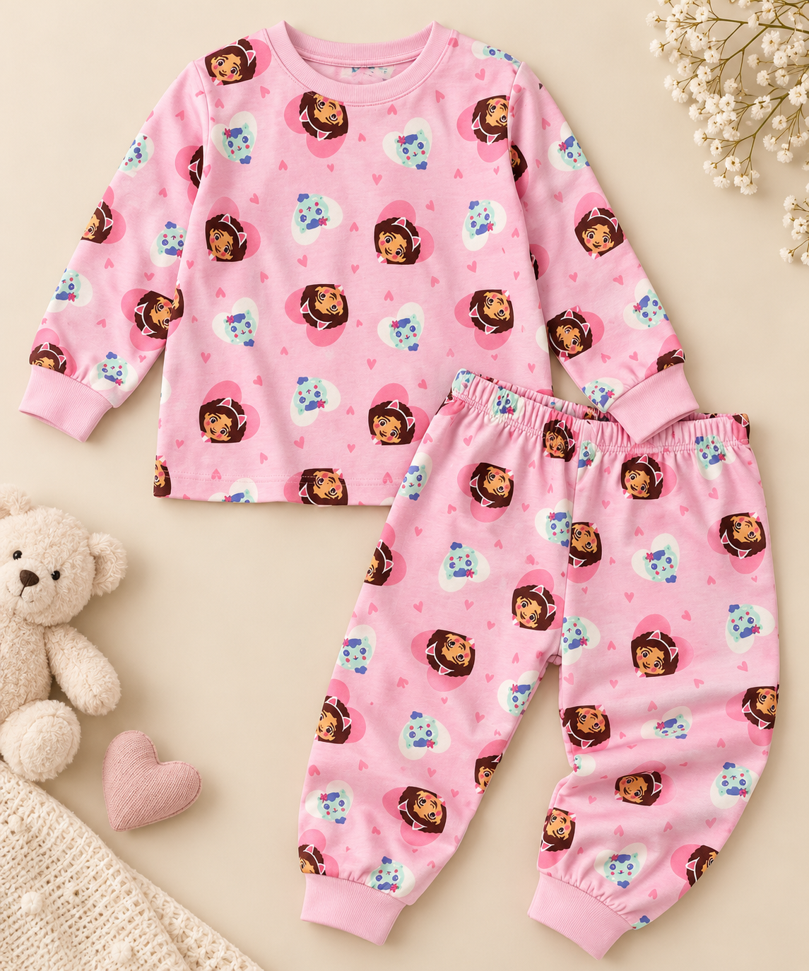 Gabby's Dollhouse Pyjamas - 3-8Y