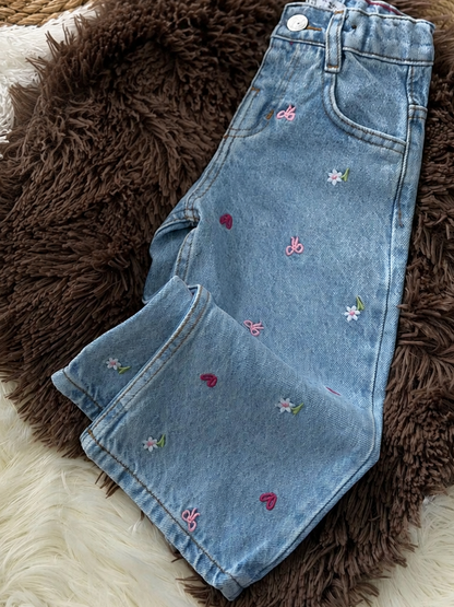 DENIM Pants - Ribbons & More - 18M-6Y