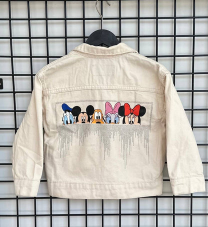 DENIM Jacket - Minnie Mouse - BEIGE - 3-10Y
