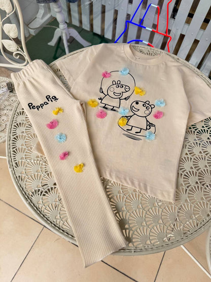Legging & Tshirt Set - Peppa Pig - 2-7Y