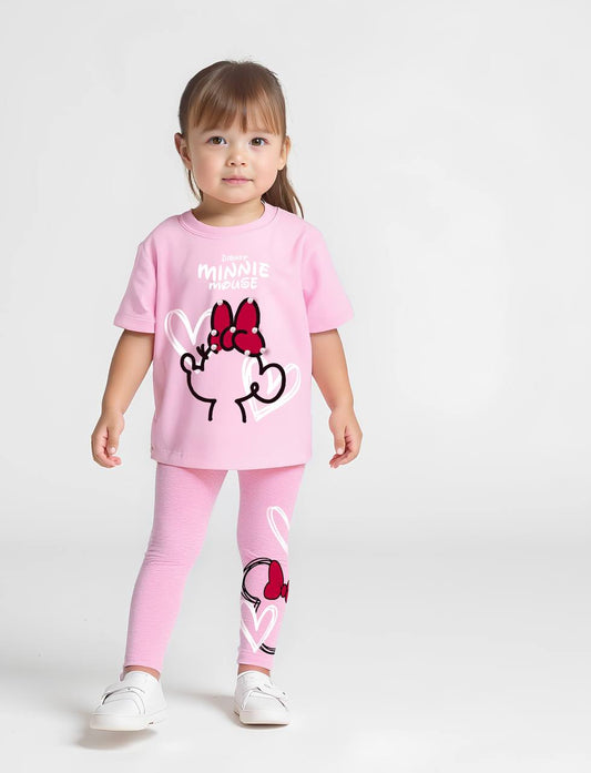 Minnie - Legging & Tshirt Set - 2-8Y