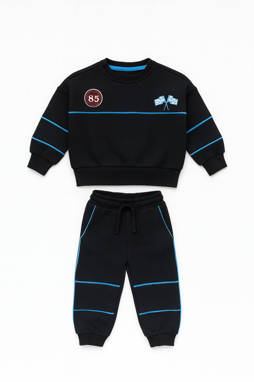 LaCiel Sports Club Pants & Sweater Set - 2-7Y