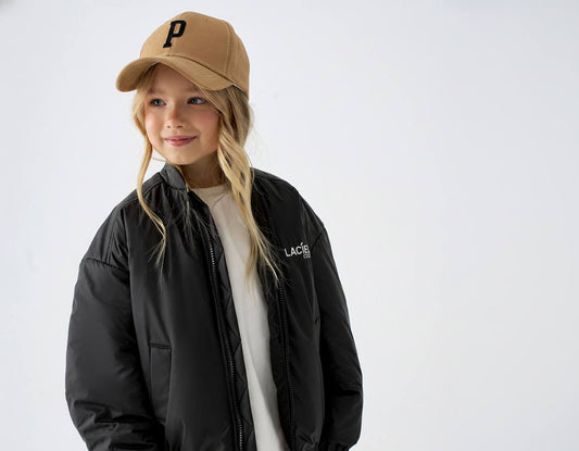 Black College Jacket - 2-7Y