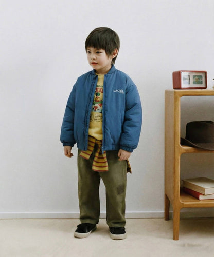 Navy Blue College Jacket - 2-7Y