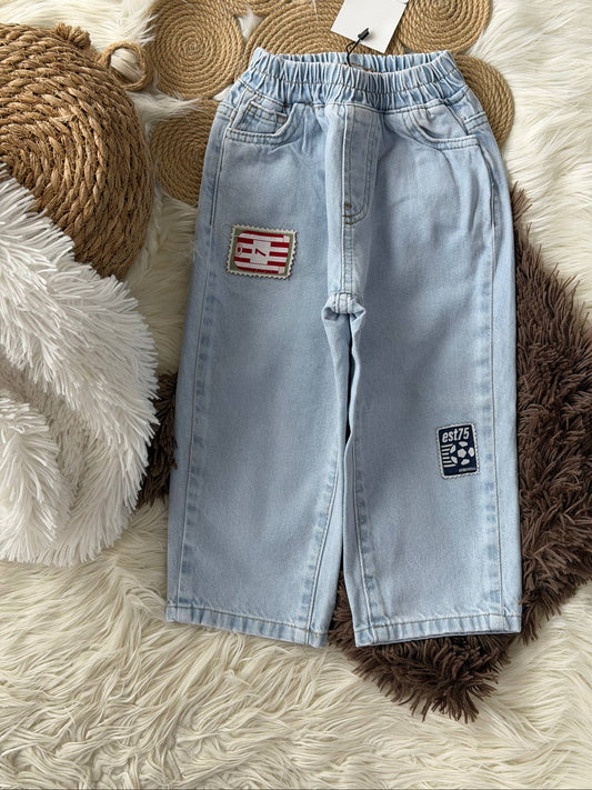 DENIM Pants - Light Blue - 18M-6Y