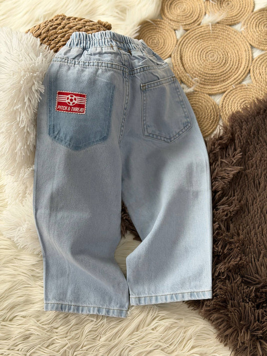 DENIM Pants - Light Blue - 18M-6Y