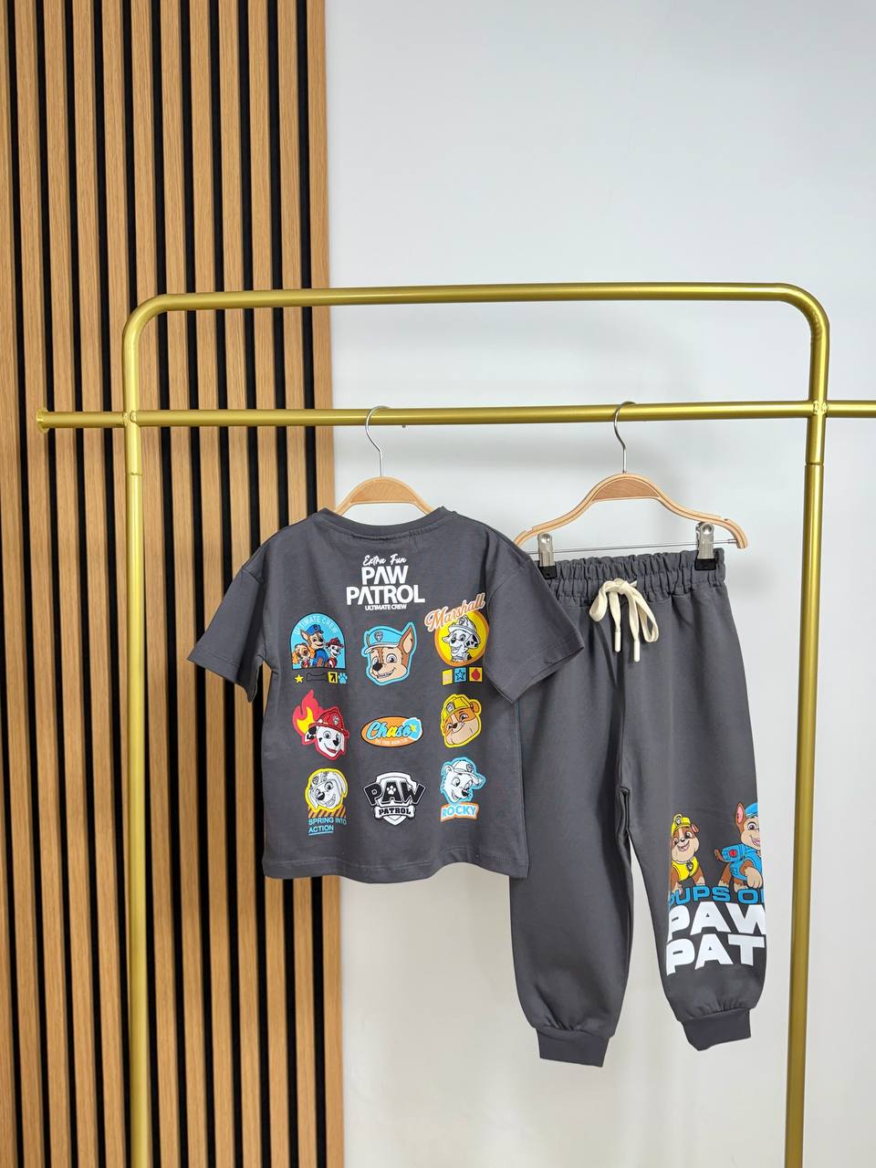 PAW PATROL Set - 100% Cotton - 2-8Y