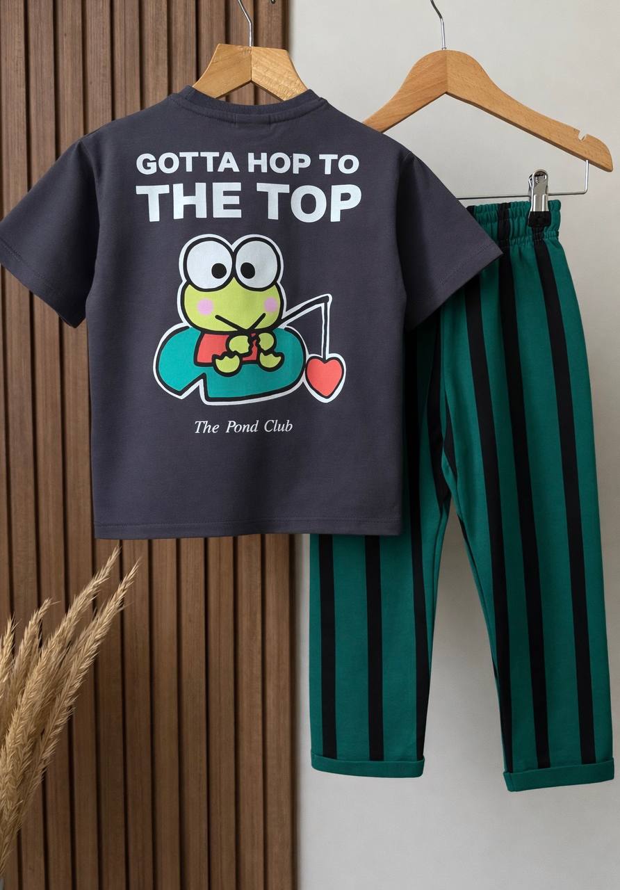 The Pond Club Set - 100% Cotton - 2-8Y