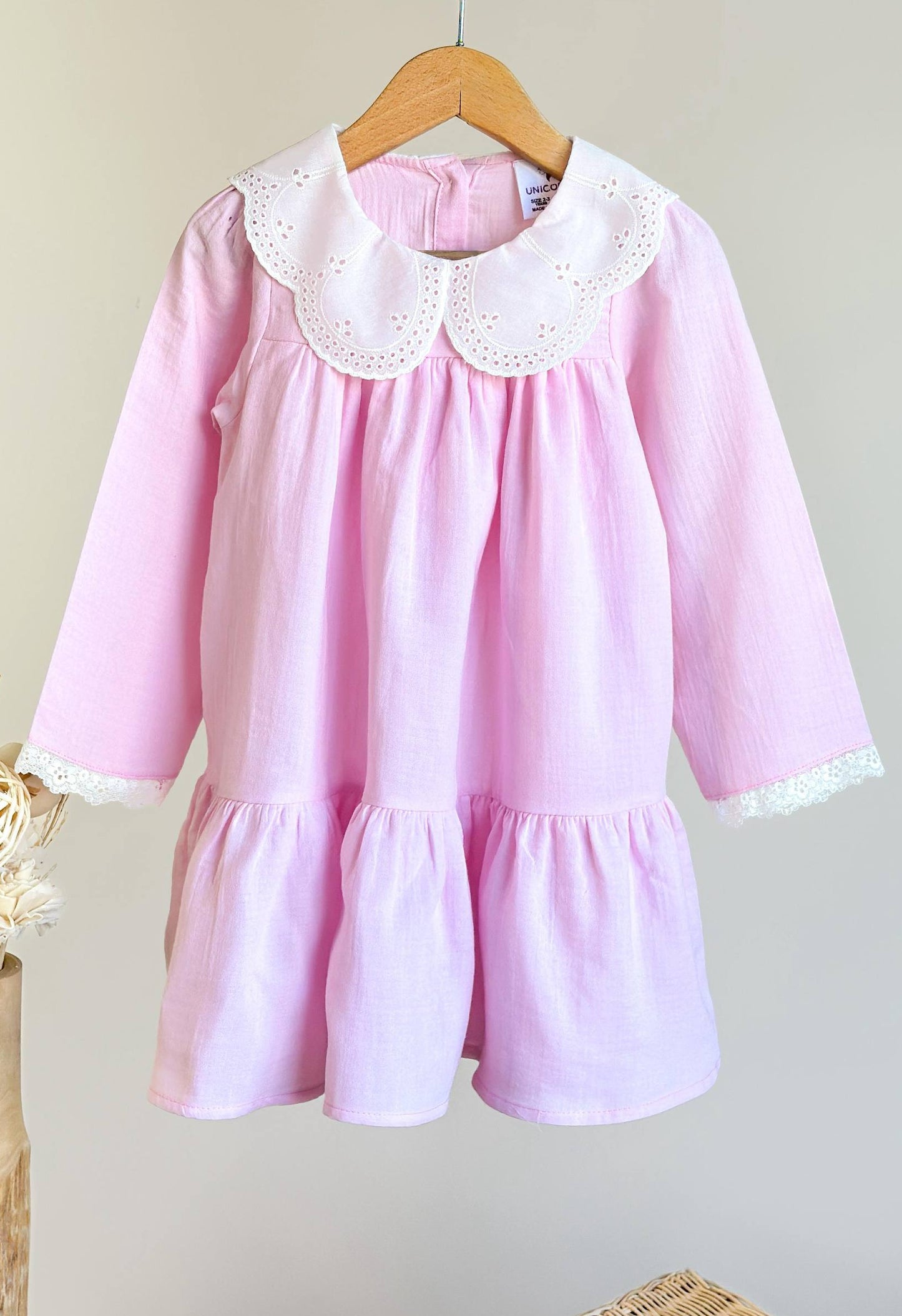 Rose Garden Dress - PINK - 2-8Y