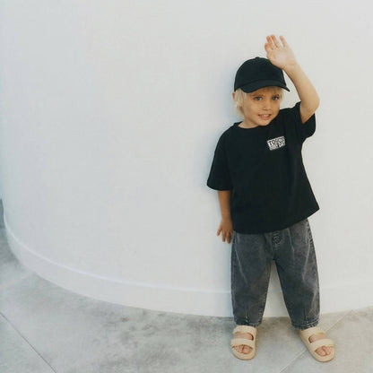 Together Everyday - BLACK Tshirt - 2-7Y