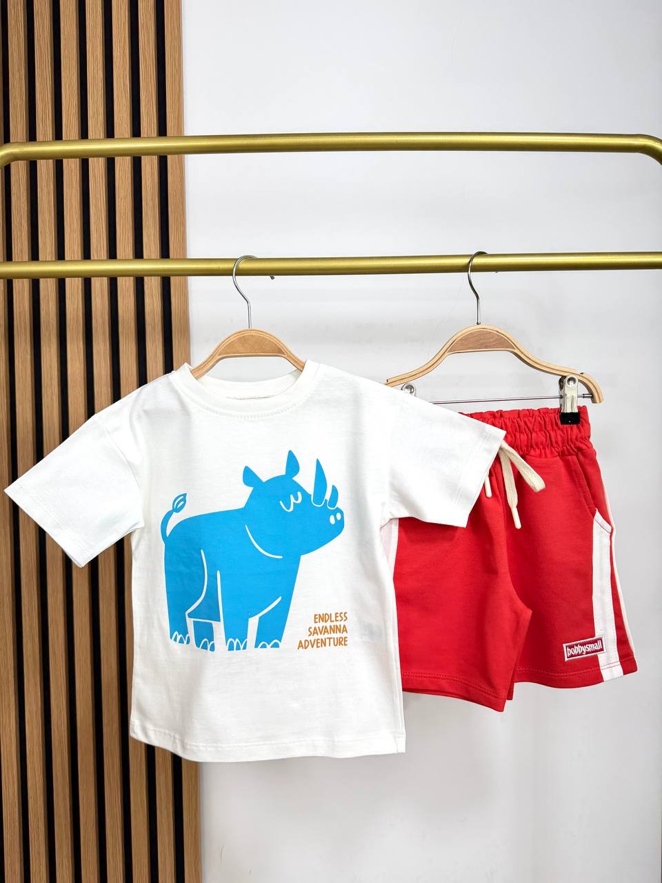 RHINO - Shorts & Tshirt Set - 2-8Y