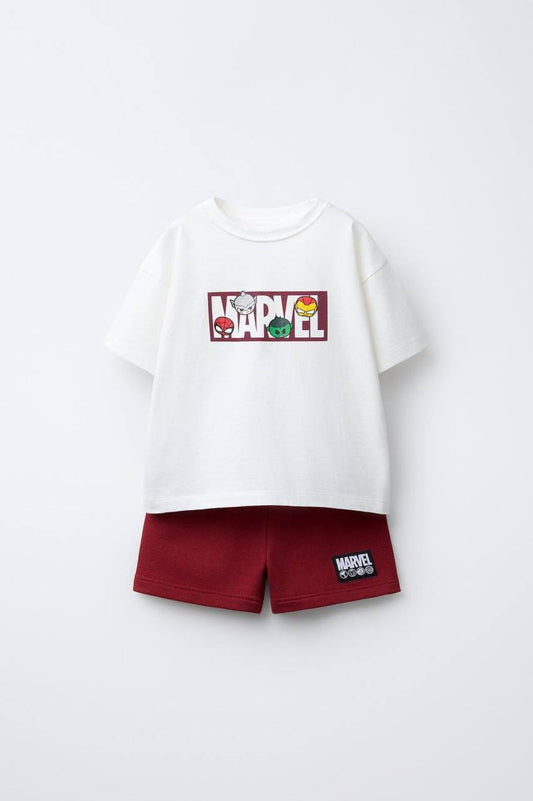 MARVEL - Shorts & Tshirt Set - 2-8Y