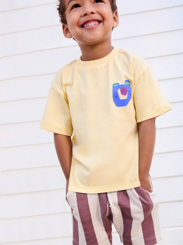 BEAR HUS - Shorts & Tshirt Set - 2-8Y