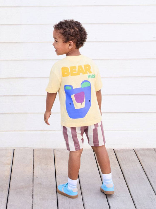 BEAR HUS - Shorts & Tshirt Set - 2-8Y