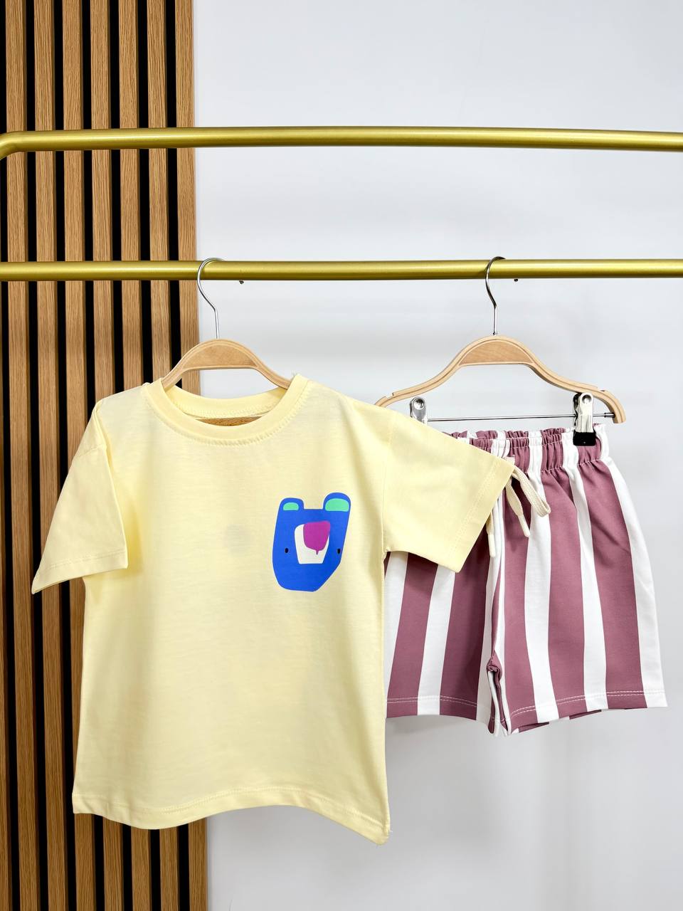 BEAR HUS - Shorts & Tshirt Set - 2-8Y