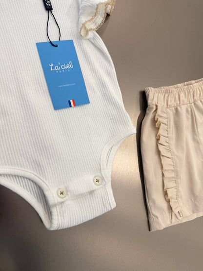 Shorts & Body Set - RUFFLE - 9M-5Y