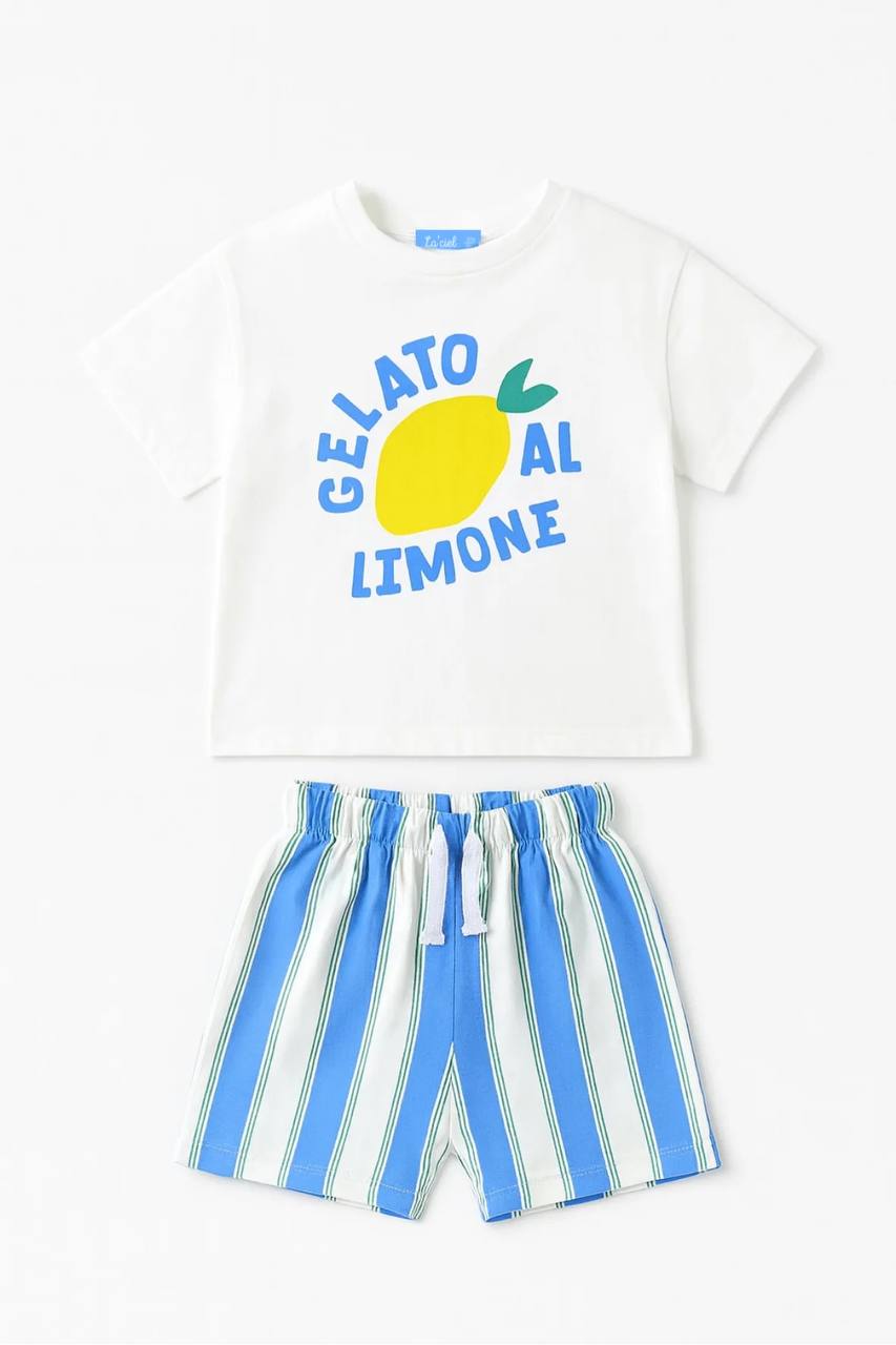 GELATO - Shorts & Tshirt Set - 2-7Y