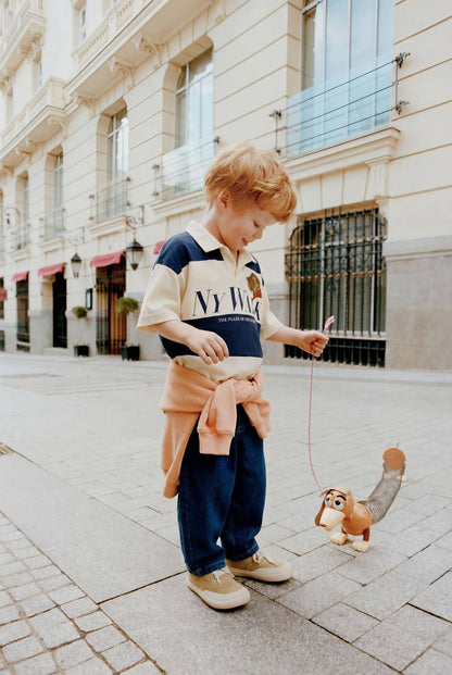 Tshirt - Polo Cut - NY WALK - 2-7Y