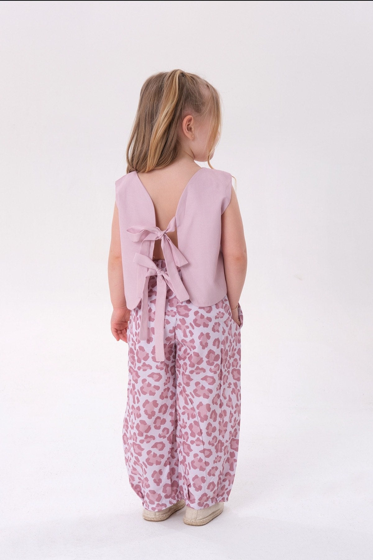Leopard Pants & Top Set - 2-8Y