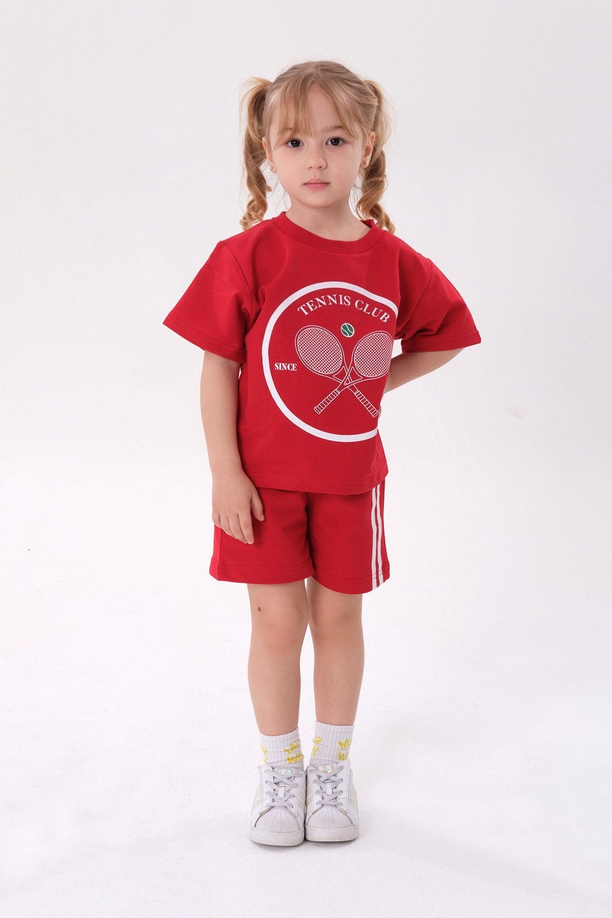 The Tennis Club - Shorts & Tshirt Set - 2-8Y
