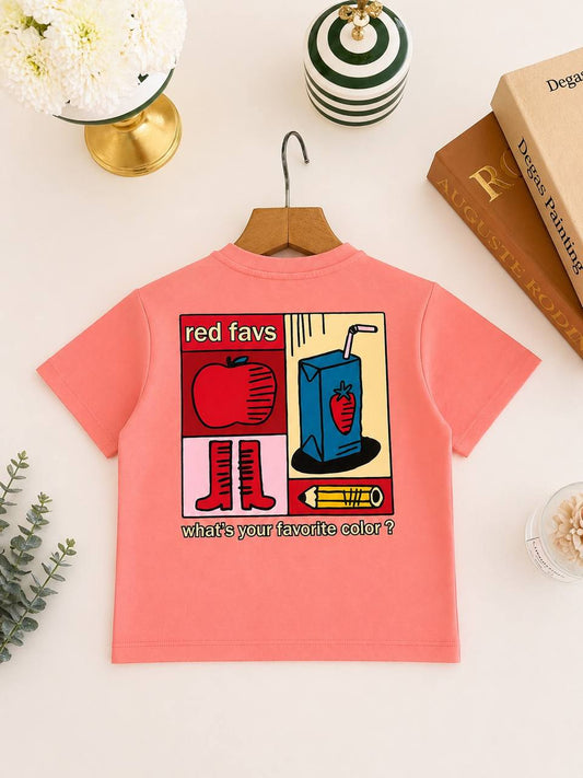 RED FAVS T-Shirt - 2-8Y