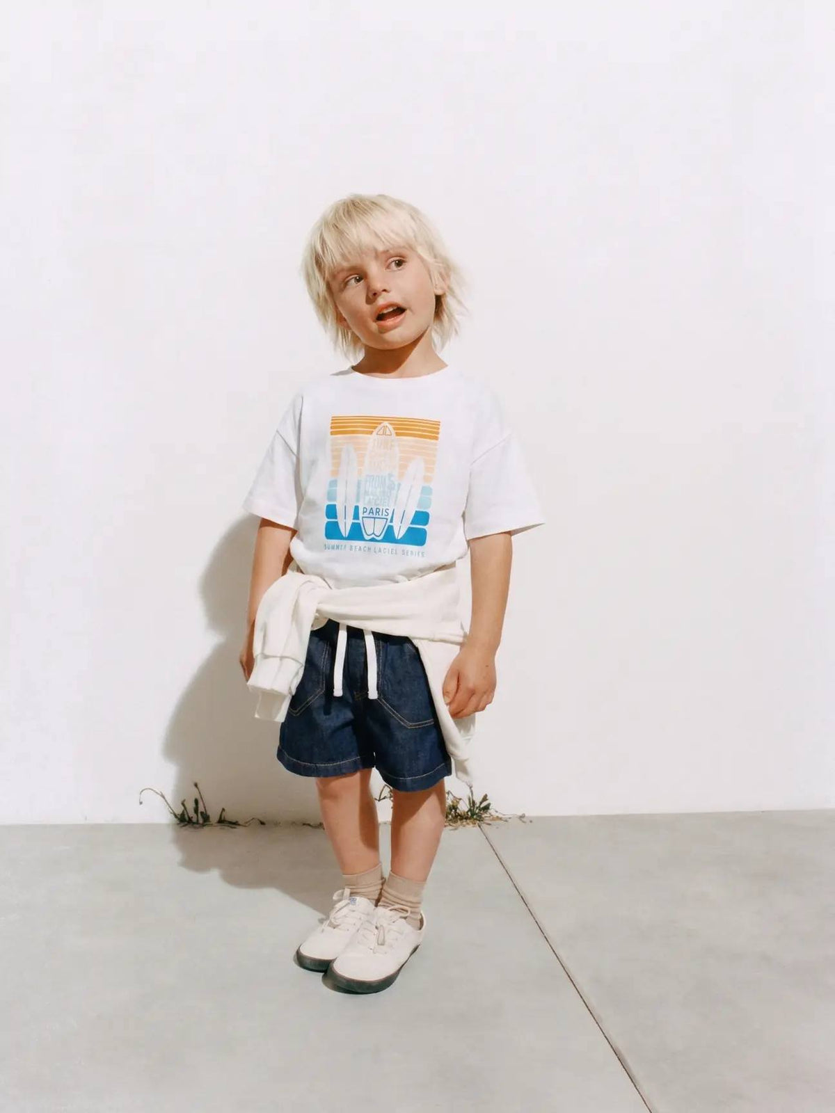 The SURF BOY - Shorts & Tshirt Set - 2-7Y