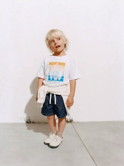 The SURF BOY - Shorts & Tshirt Set - 2-7Y