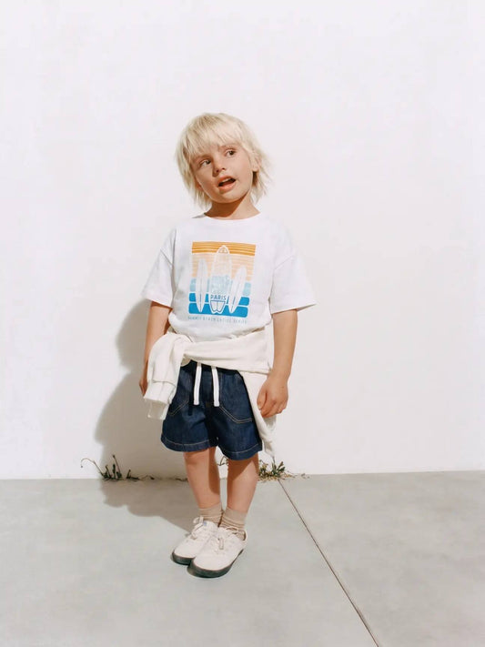 The SURF BOY - Shorts & Tshirt Set - 2-7Y