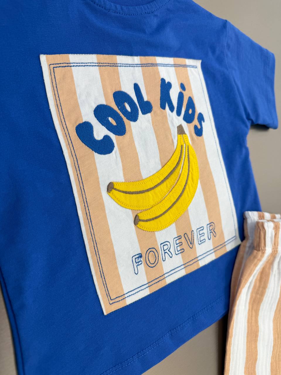 COOL BABY Muslin Pants & Tshirt Set - 6M-3Y