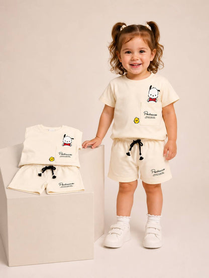 POCHACCO - Shorts & Tshirt Set - 2-7Y