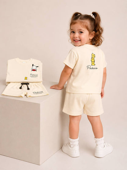 POCHACCO - Shorts & Tshirt Set - 2-7Y