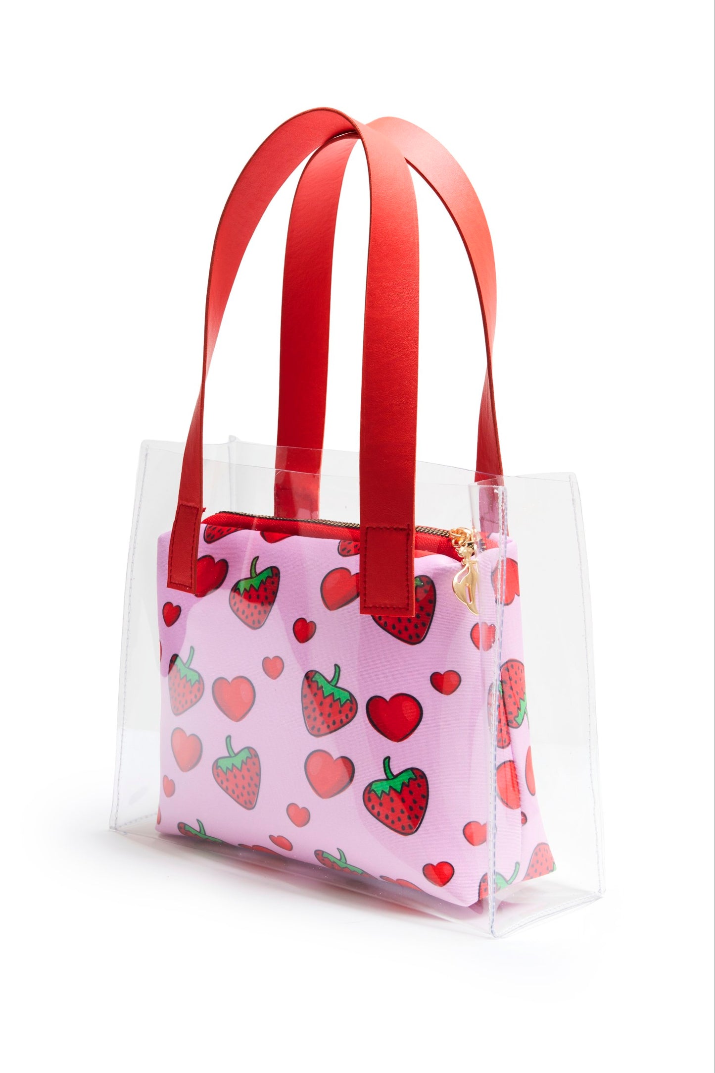 STRAWBERRY One Piece Swimsuit - 3-10Y (With Bag)