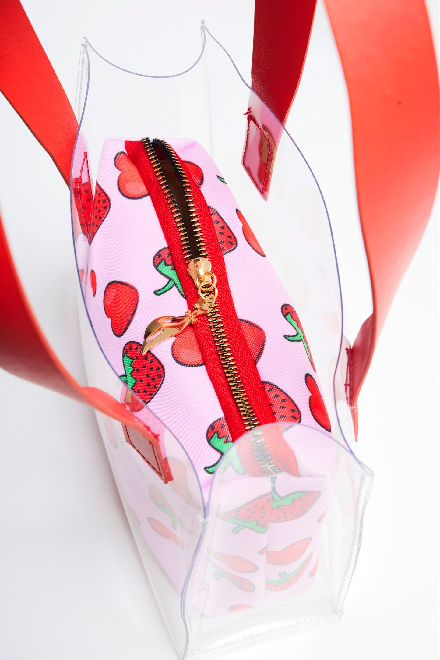 STRAWBERRY One Piece Swimsuit - 3-10Y (With Bag)