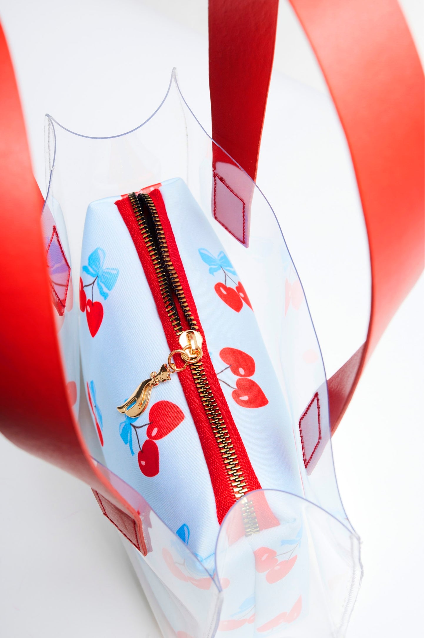 CHERRY One Piece Swimsuit - 3-10Y (With Bag)