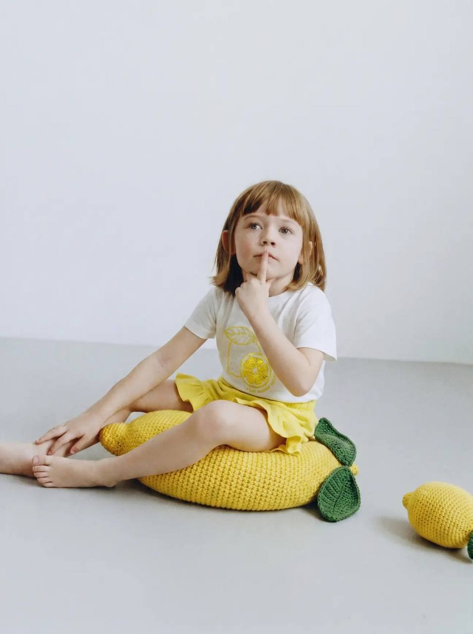 Lemon Vibes Shorts & Tshirt Set - 2-7Y