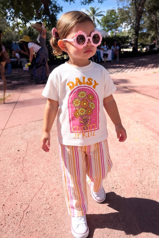 DAISY Pants & Tshirt Set - 2-8Y