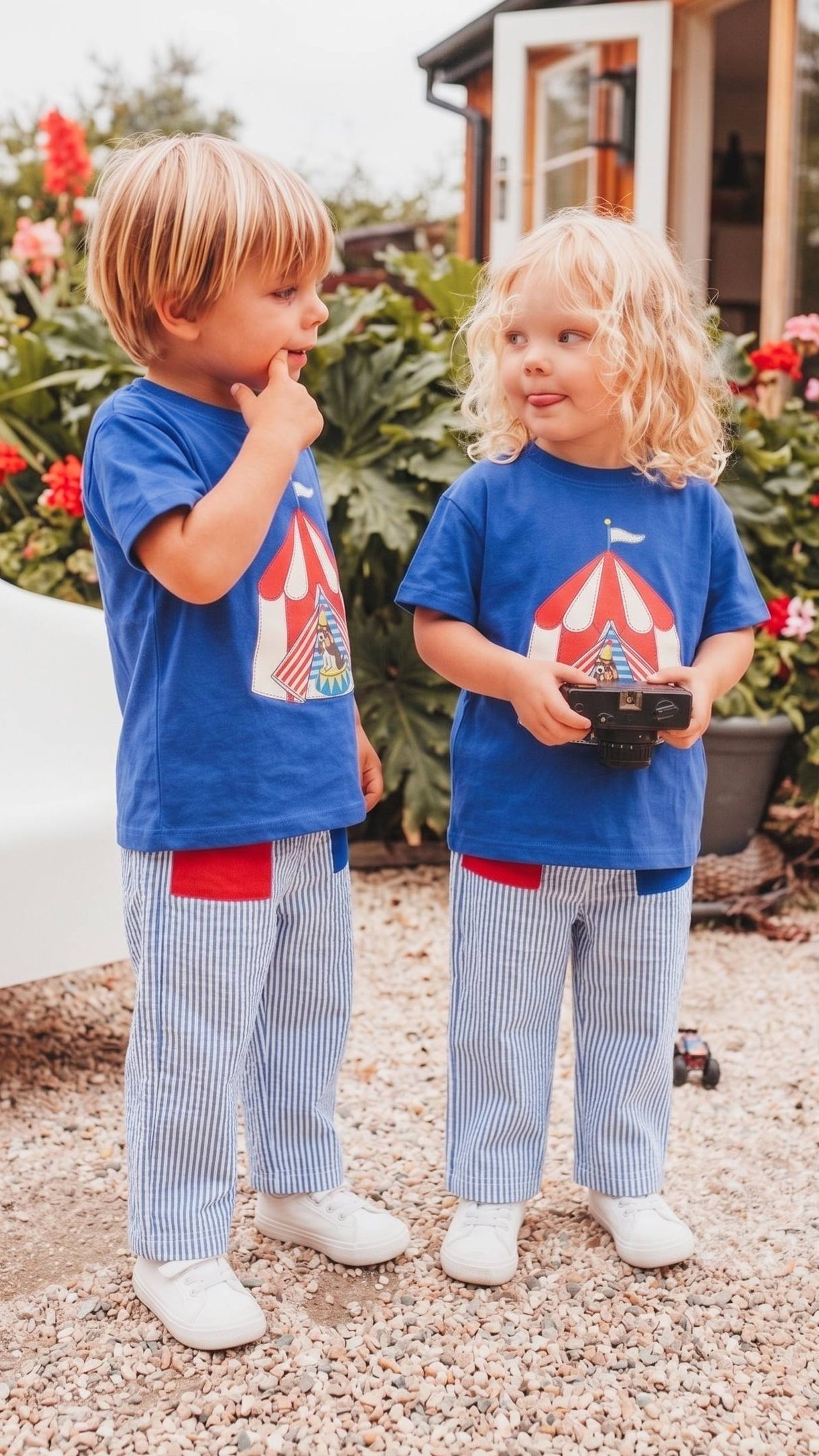 Le Cirque Pants & Tshirt Set - 2-8Y