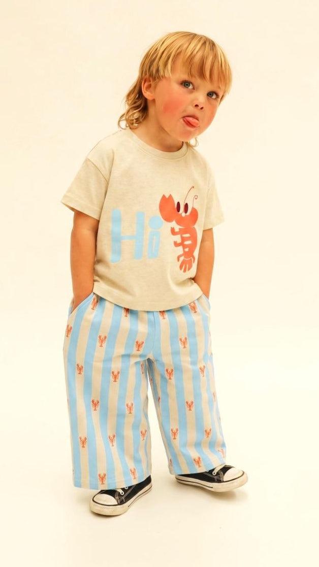 LOBSTER Pants & Tshirt Set - 2-8Y
