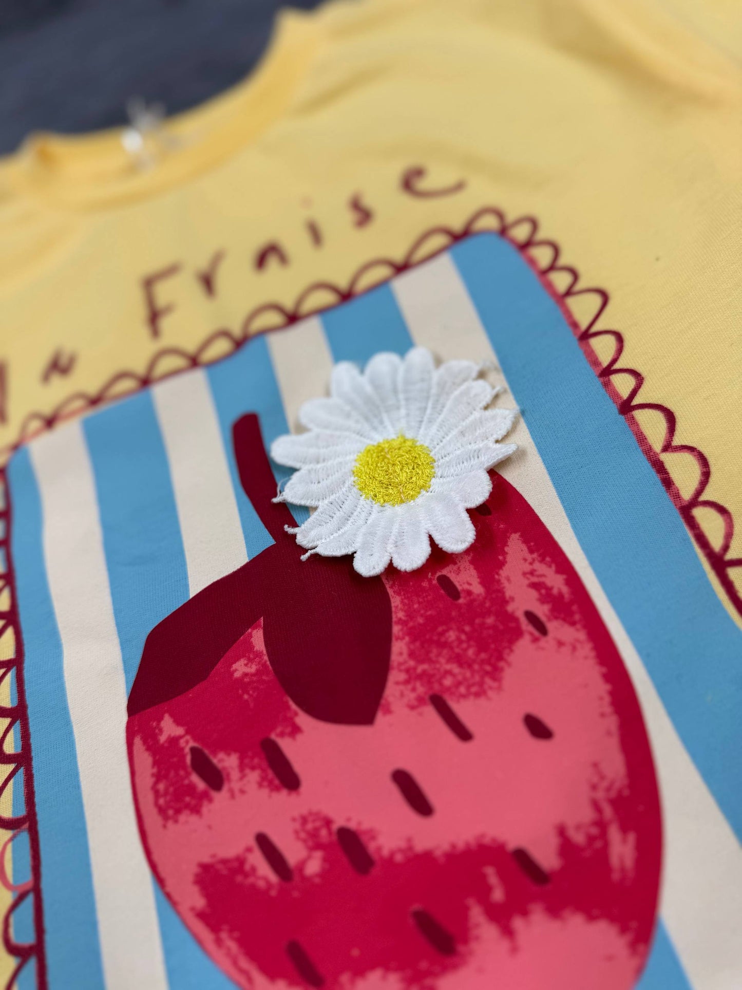 La Fraise Shorts & Tshirt Set - 2-8Y