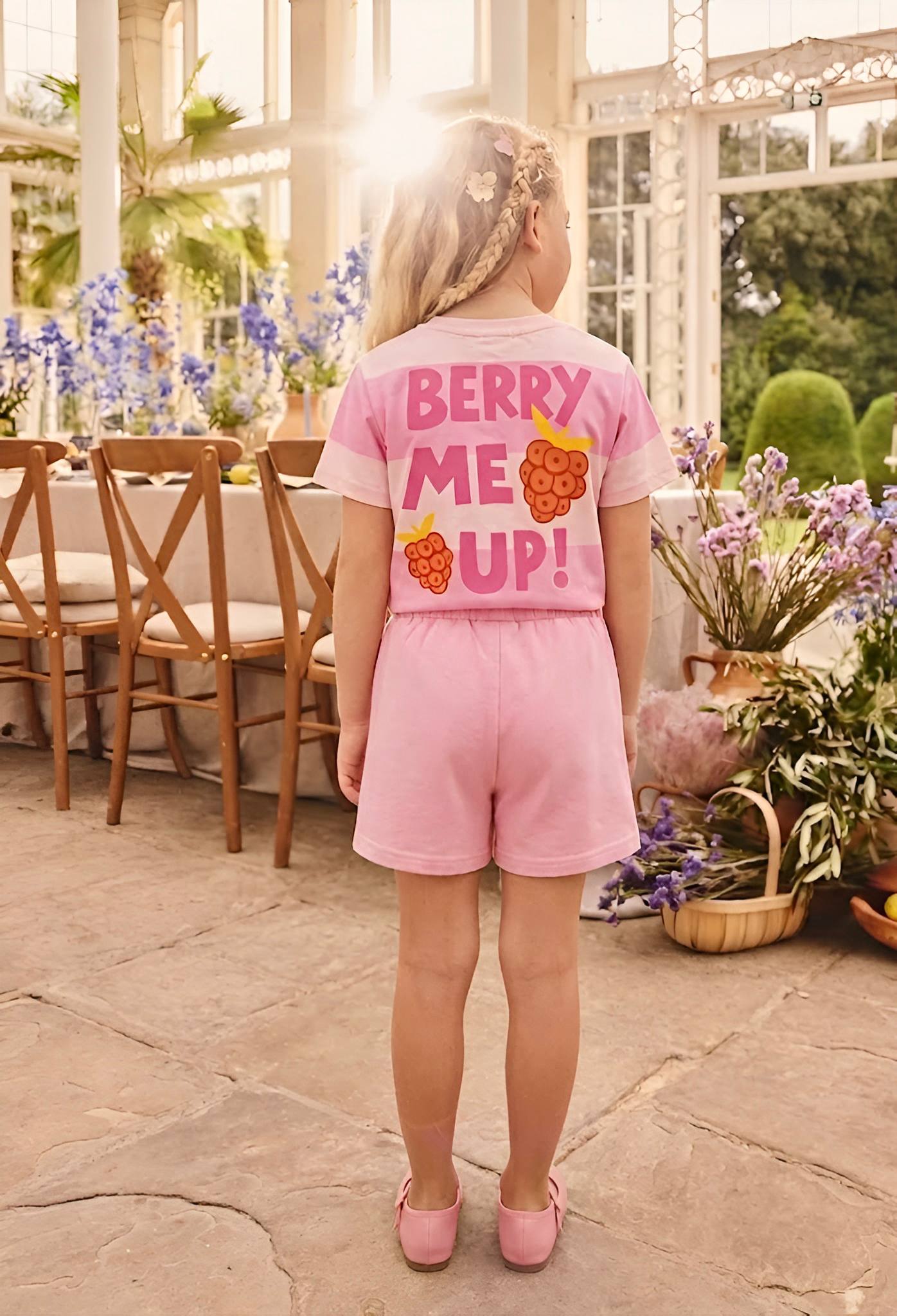 Berry Me Up - Shorts & Tshirt Set - 2-8Y