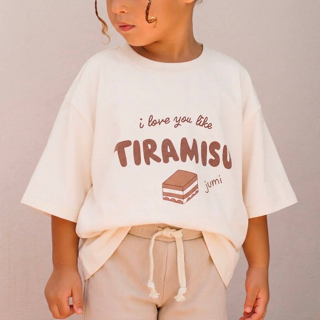 TIRAMISU Shorts & Tshirt Set - 2-8Y