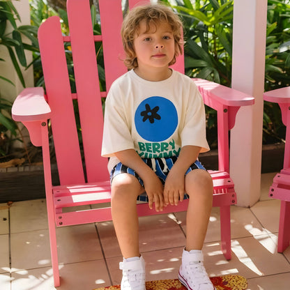 BERRY YUMMY Shorts & Tshirt Set - 2-8Y