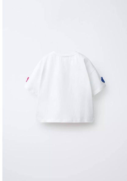 Floral Tshirt - 2-7Y