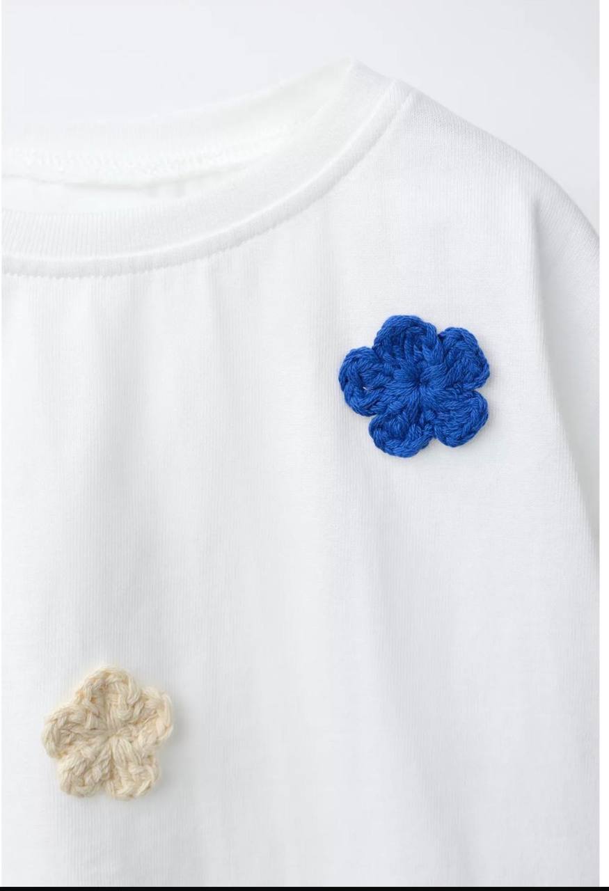 Floral Tshirt - 2-7Y