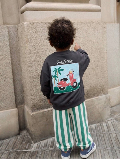 California Pants & Sweater Set - 2-8Y