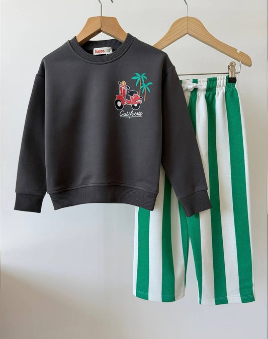 California Pants & Sweater Set - 2-8Y