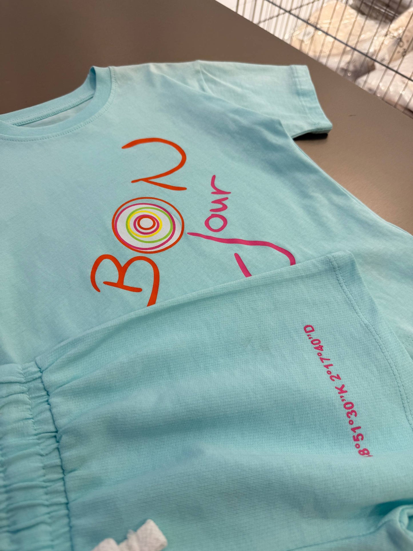BONJOUR Shorts & Tshirt Set - 2-7Y