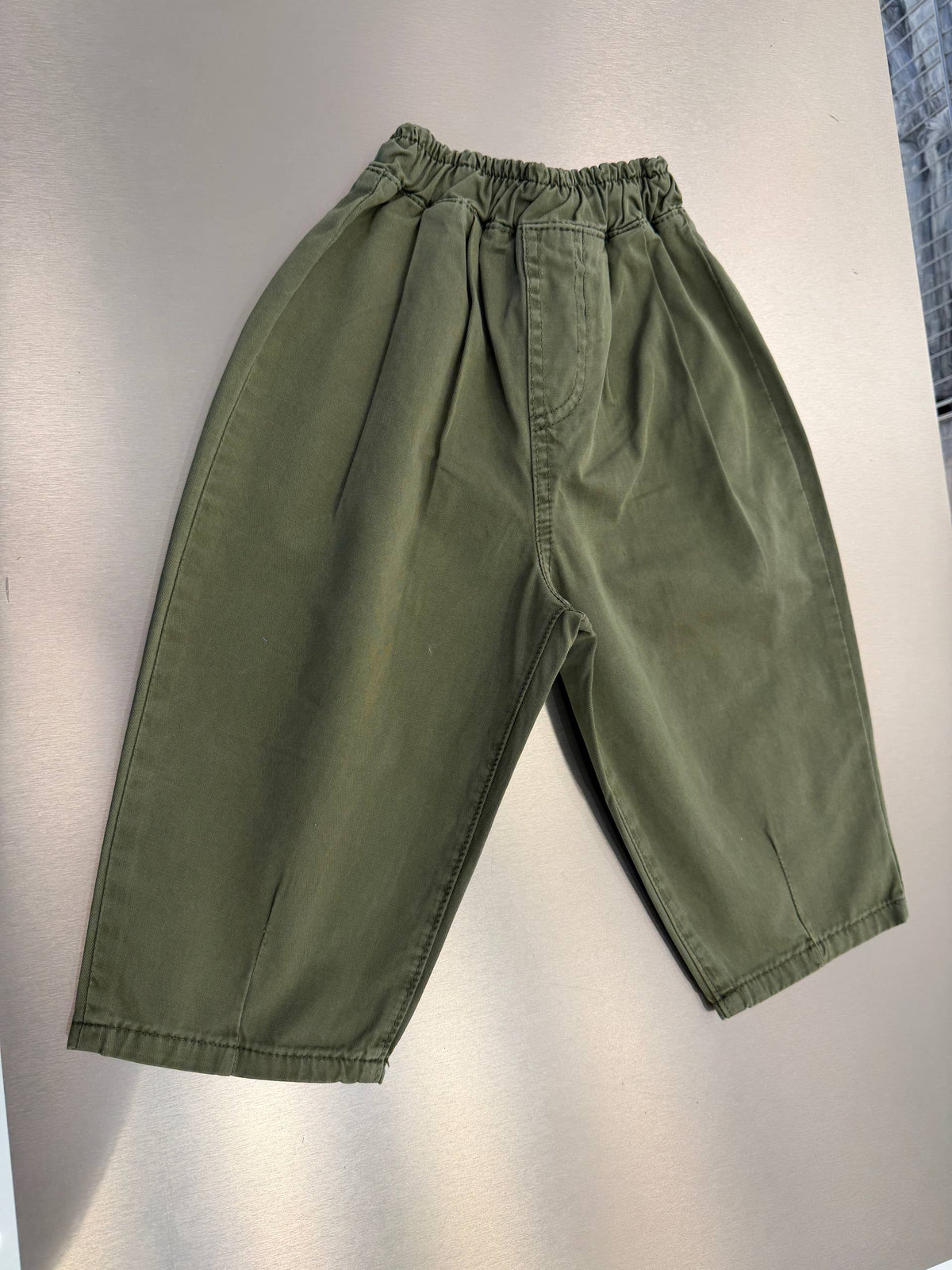 Balloon Pants - Olive Green - 2-7Y